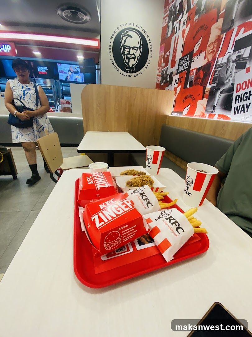 KFC Meal Tray