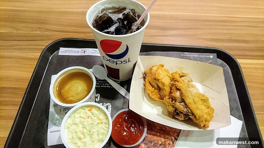 Fast Food Meal Tray