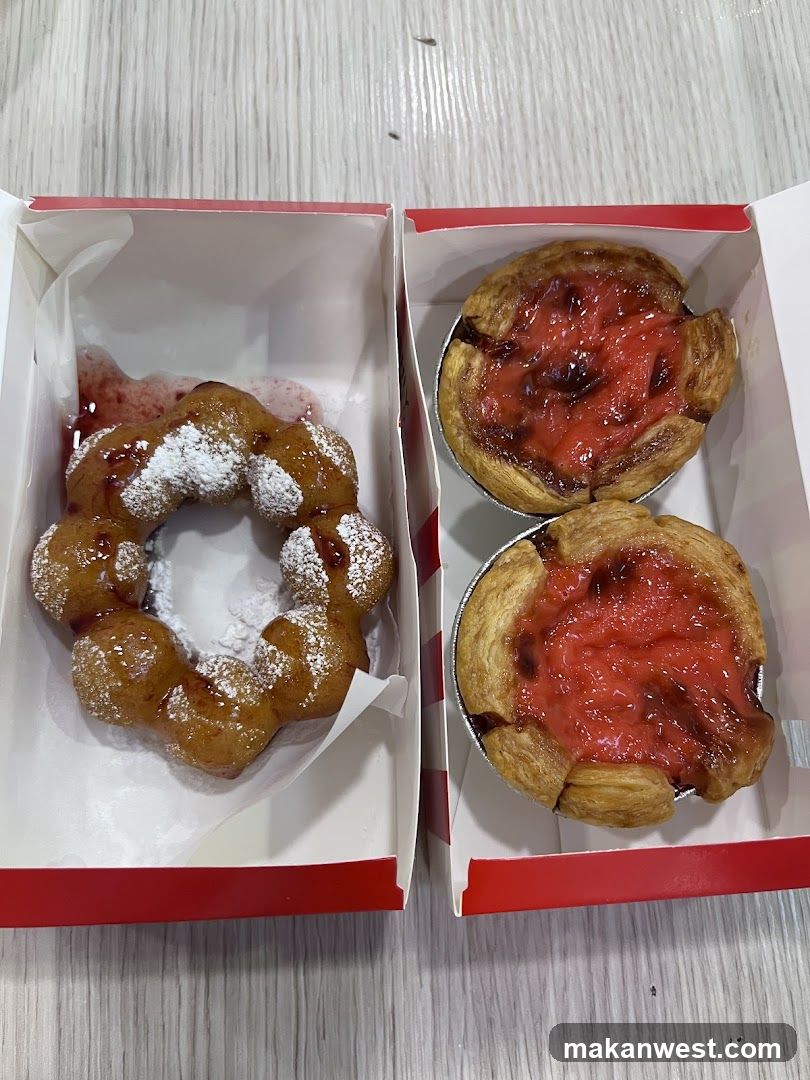 Dessert Pastries in Boxes