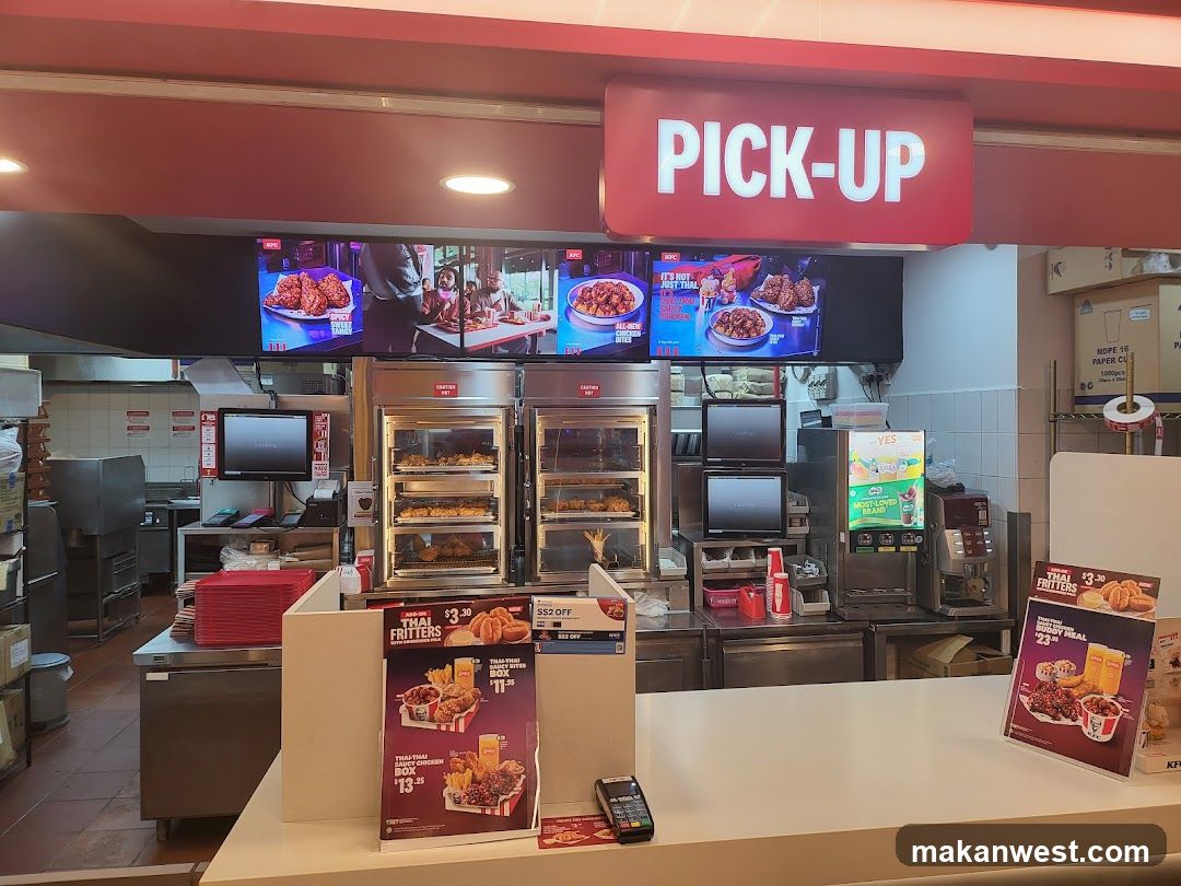 Fast Food Pickup Counter