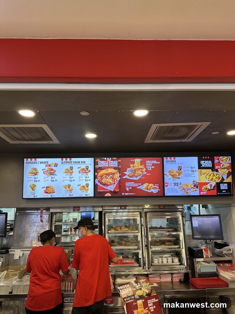 KFC Counter Interior View