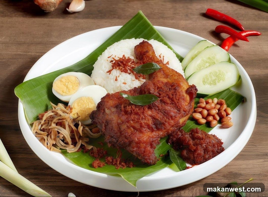 Nasi Lemak Plate