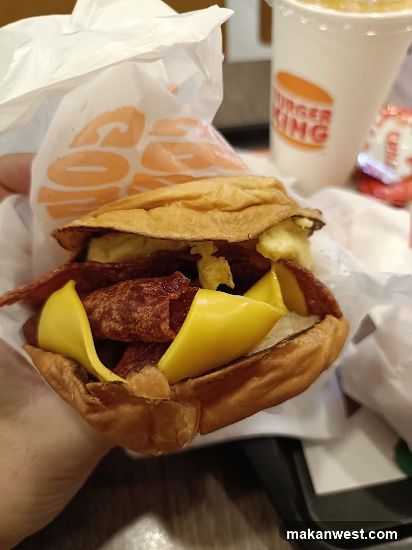 Burger King Breakfast Sandwich
