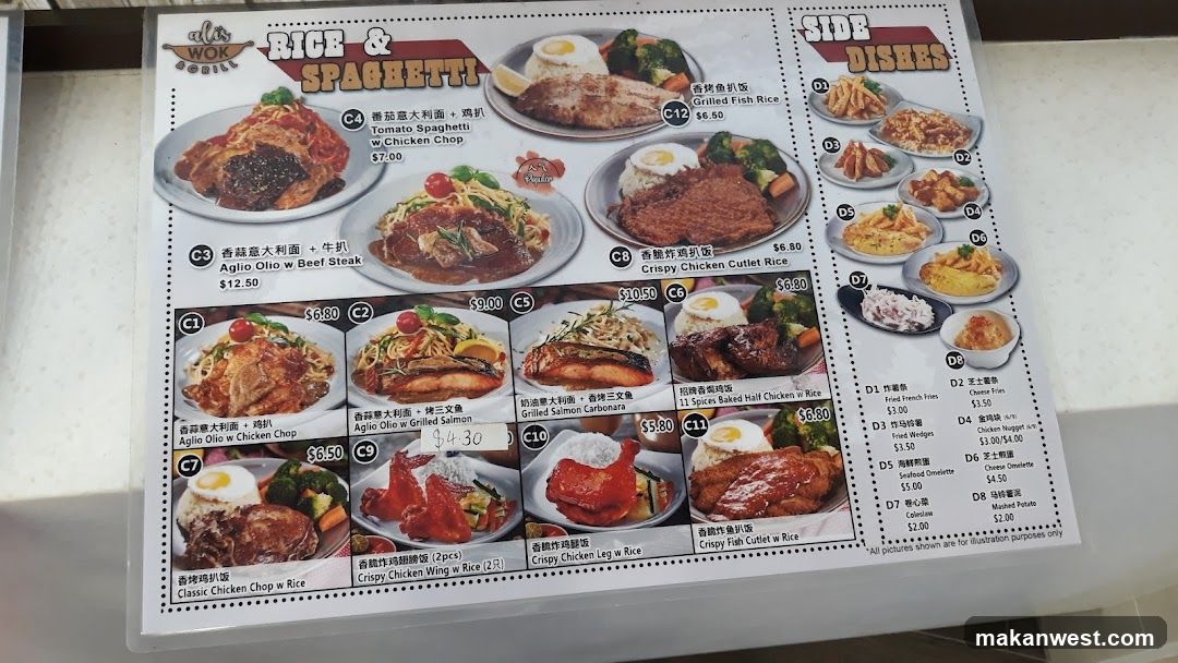 Aloha Wok & Grill Menu