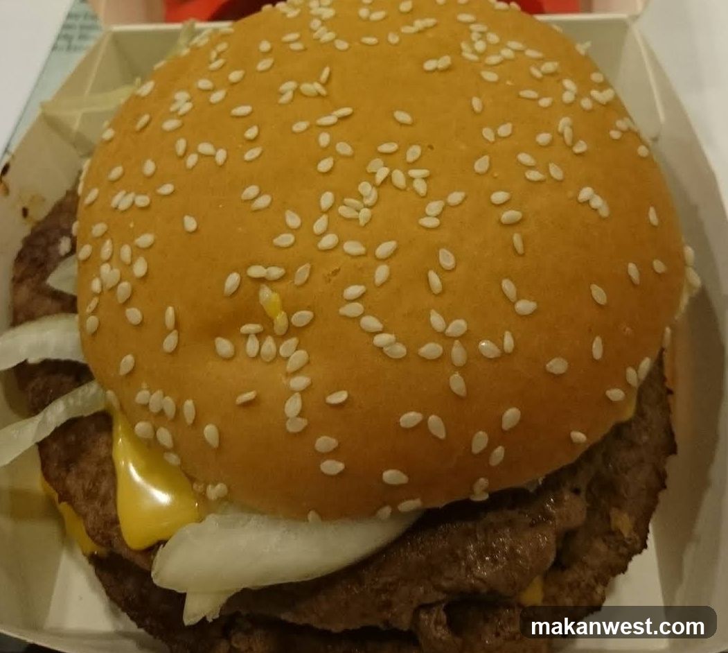 Sesame Seed Burger