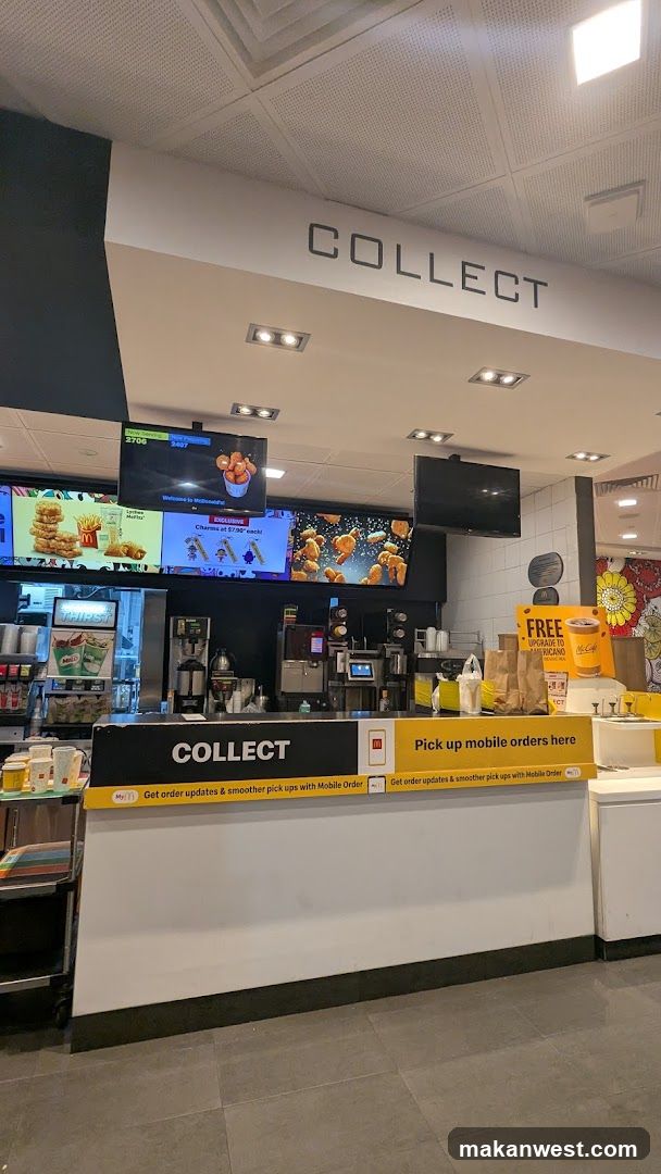 Fast Food Counter Interior