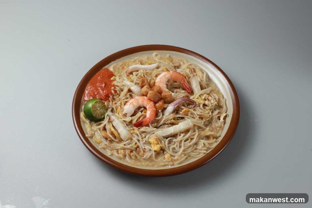 Shrimp Noodle Dish with Lime and Chili Paste