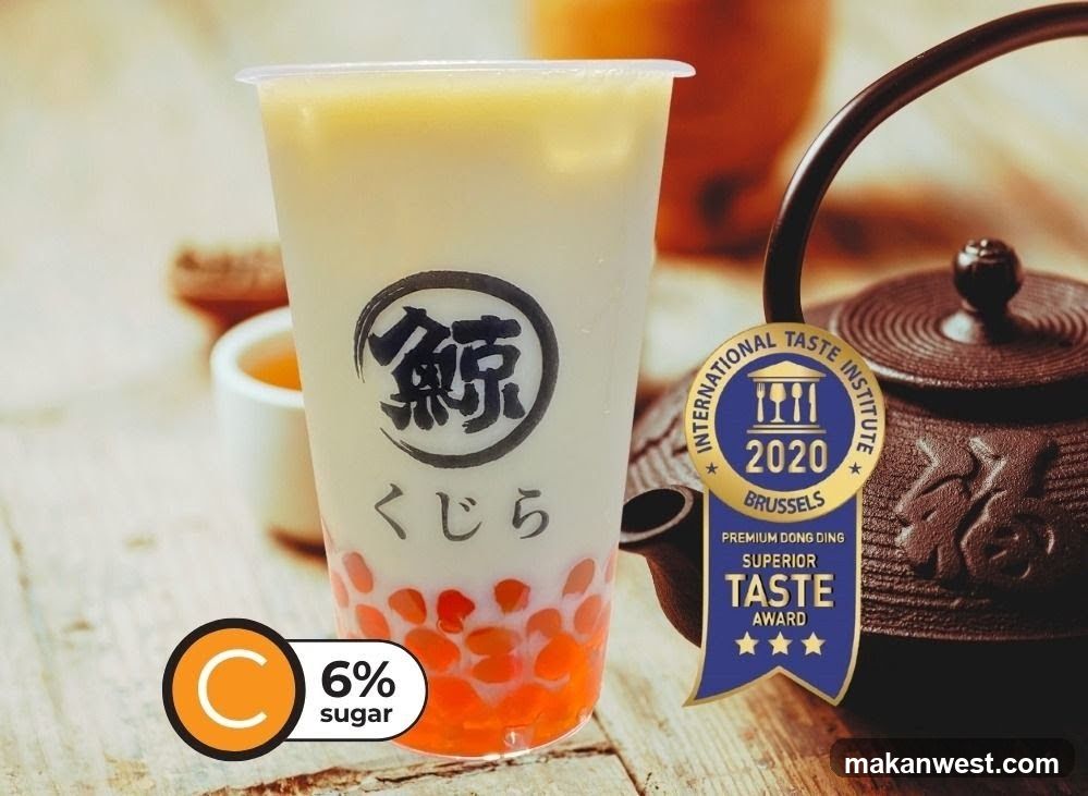 Bubble Tea Cup with Award Badge