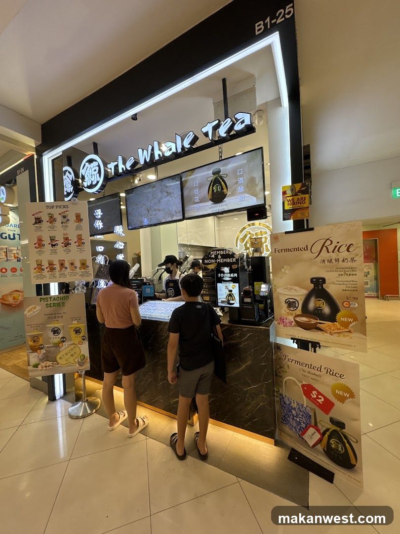 The Whale Tea Shop Interior View