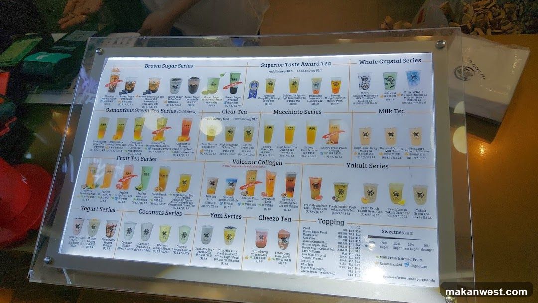 Beverage Menu Board