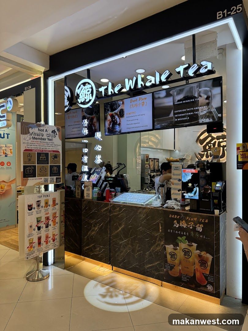 The Whale Tea Storefront Interior View