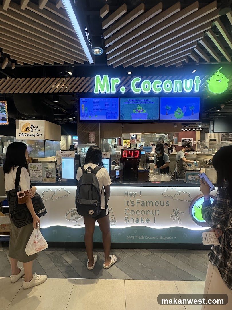 Mr. Coconut Shop Interior