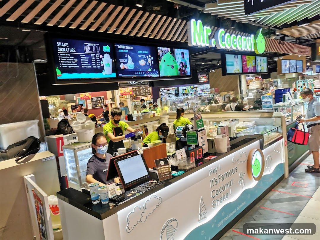 Mr. Coconut Shop Interior
