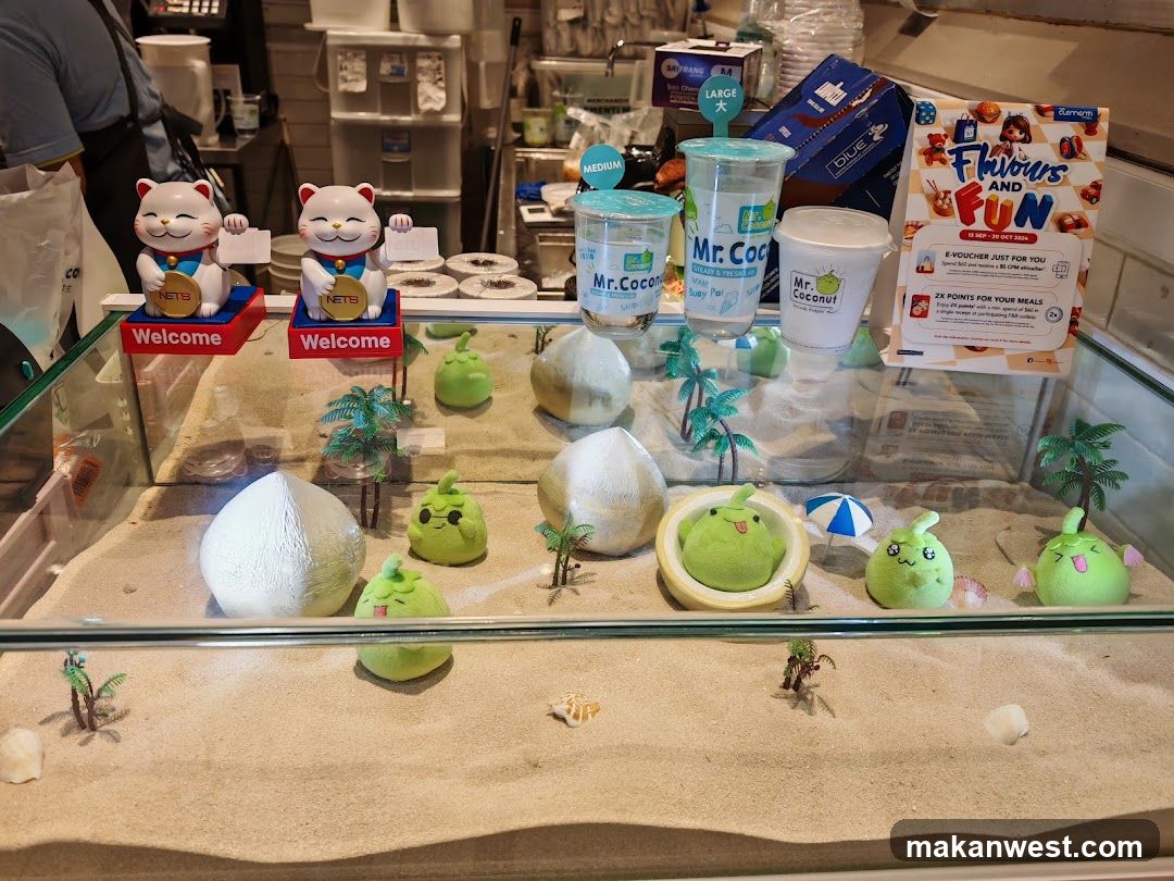 Mr. Coconut Display Case