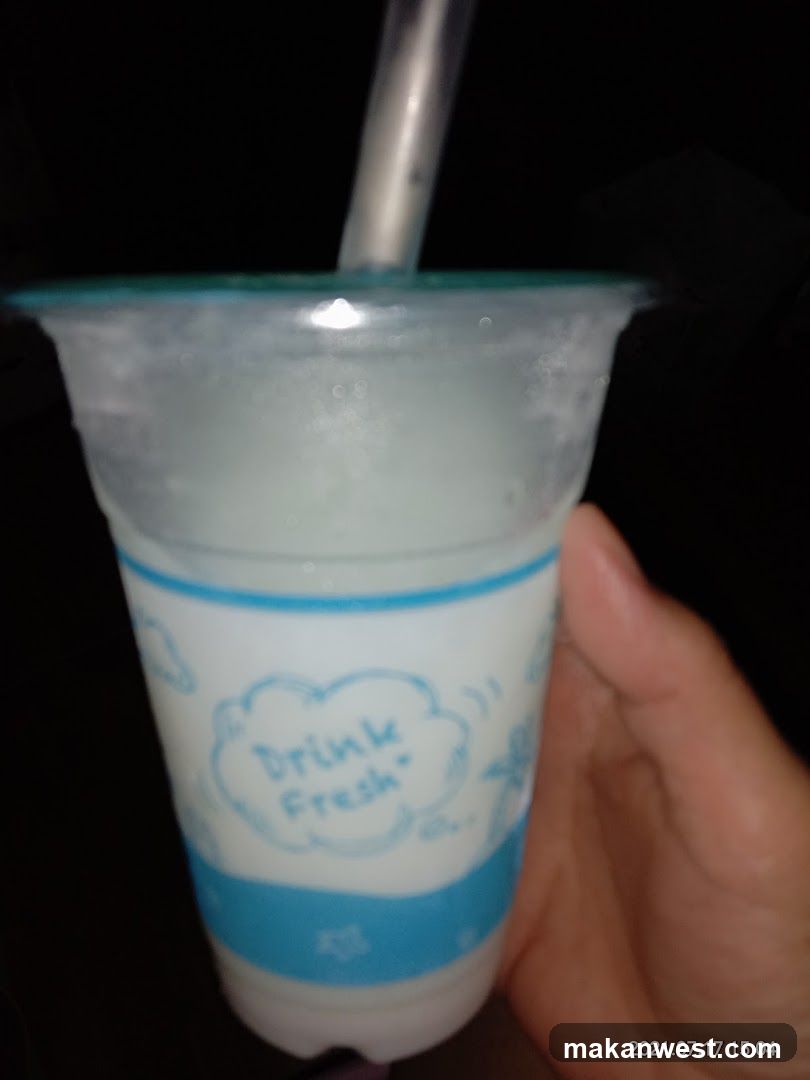 Cold Drink in Plastic Cup