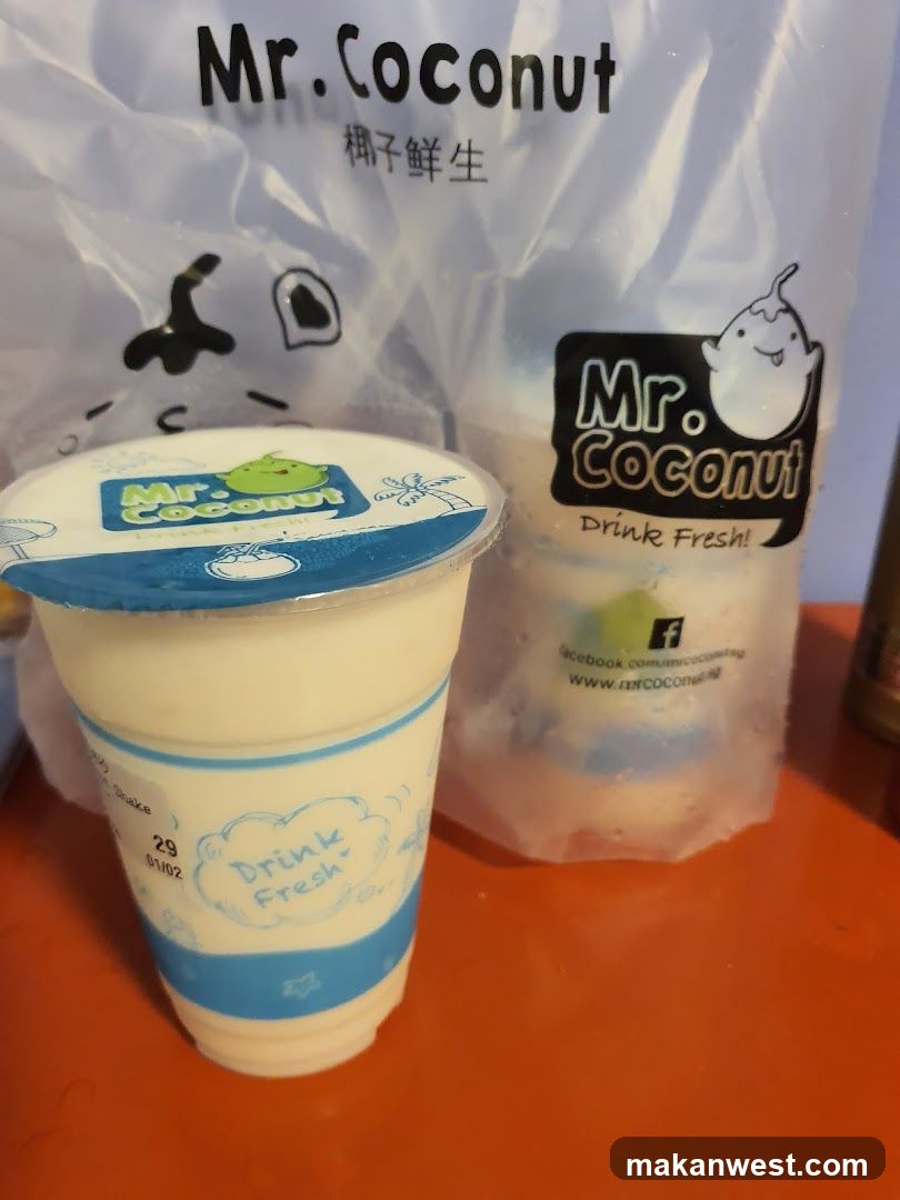 Mr. Coconut Drink and Bag