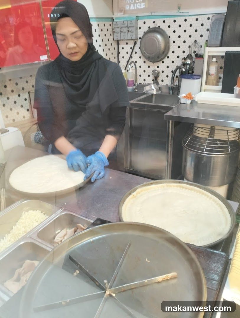 Baker Preparing Dough