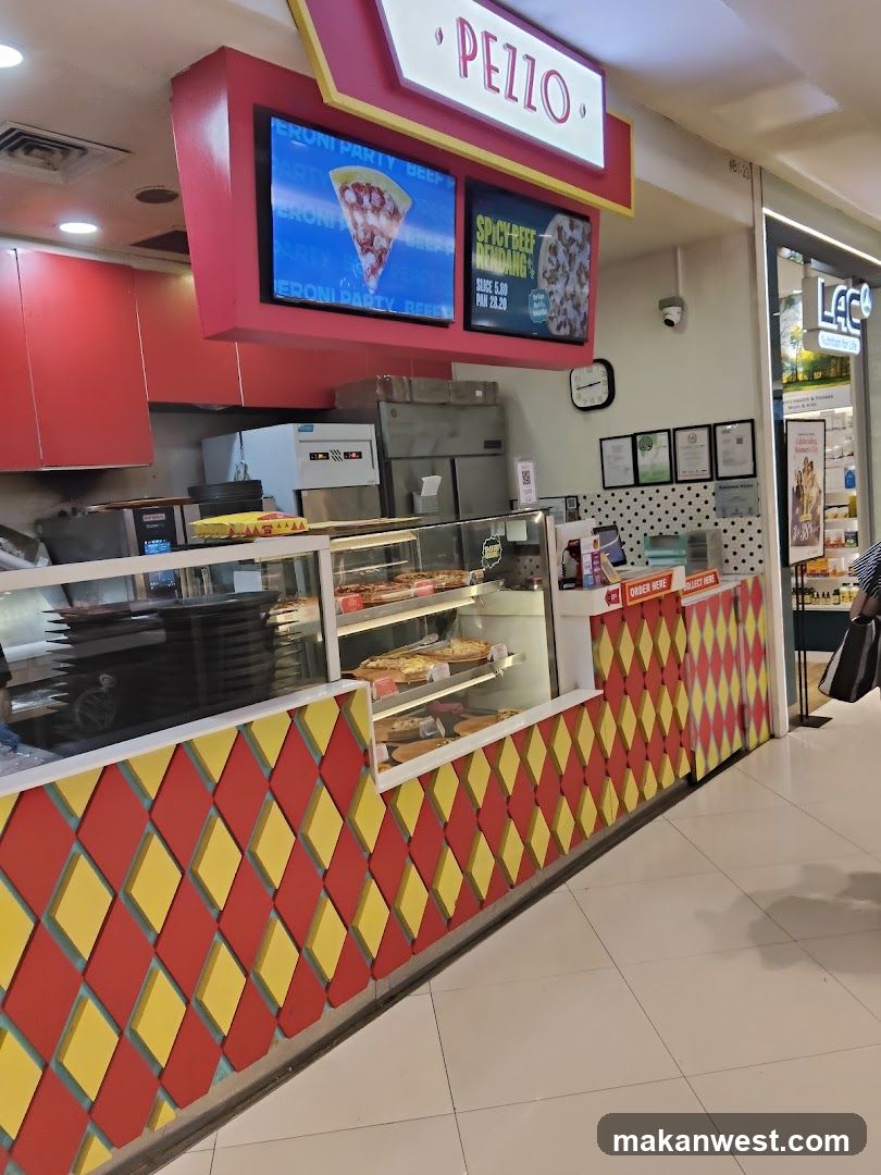 Pizza Shop Interior View