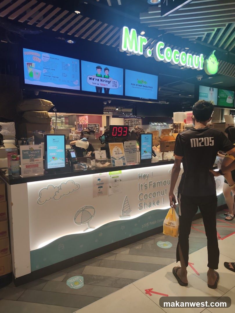 Mr. Coconut Store Interior