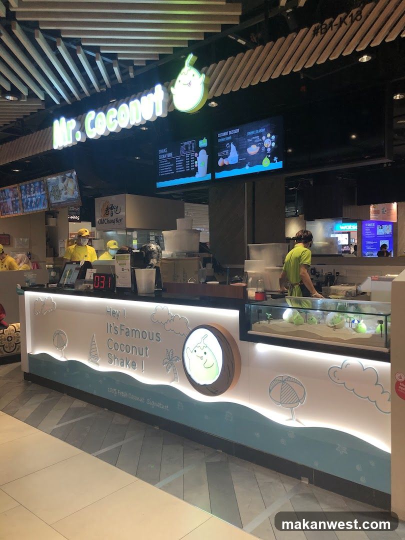 Mr. Coconut Shop Interior
