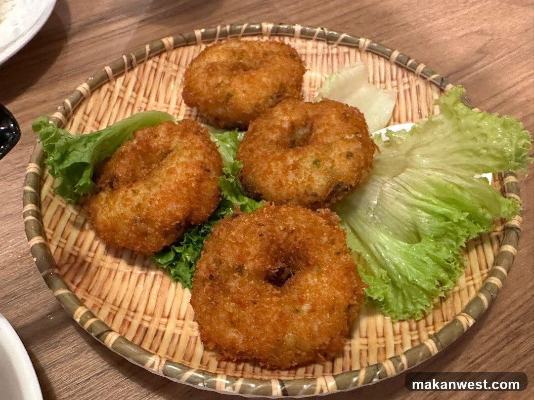 Fried Donut Pies with Lettuce
