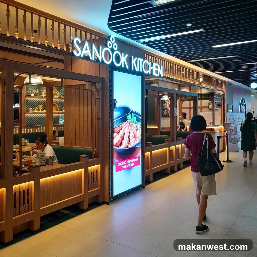 Sanook Kitchen Interior View