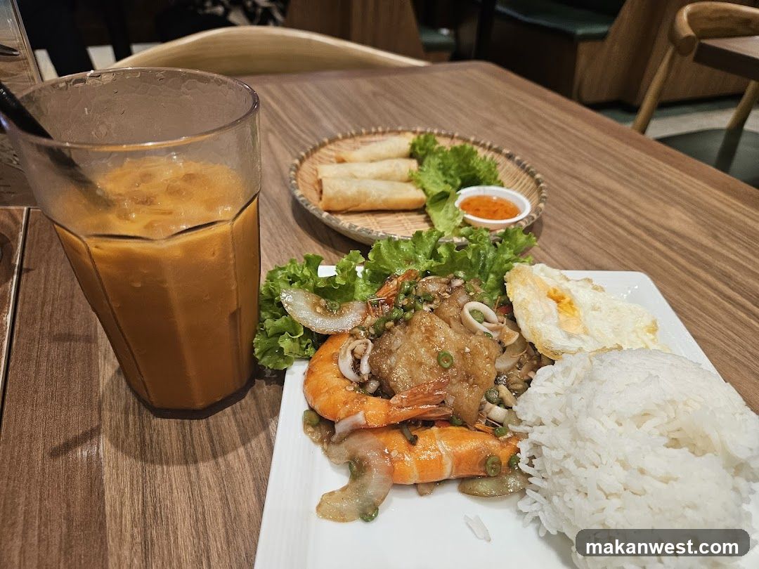 Thai Street Food Meal