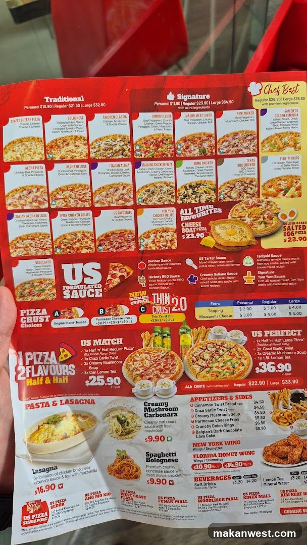 Pizza Menu Flyer