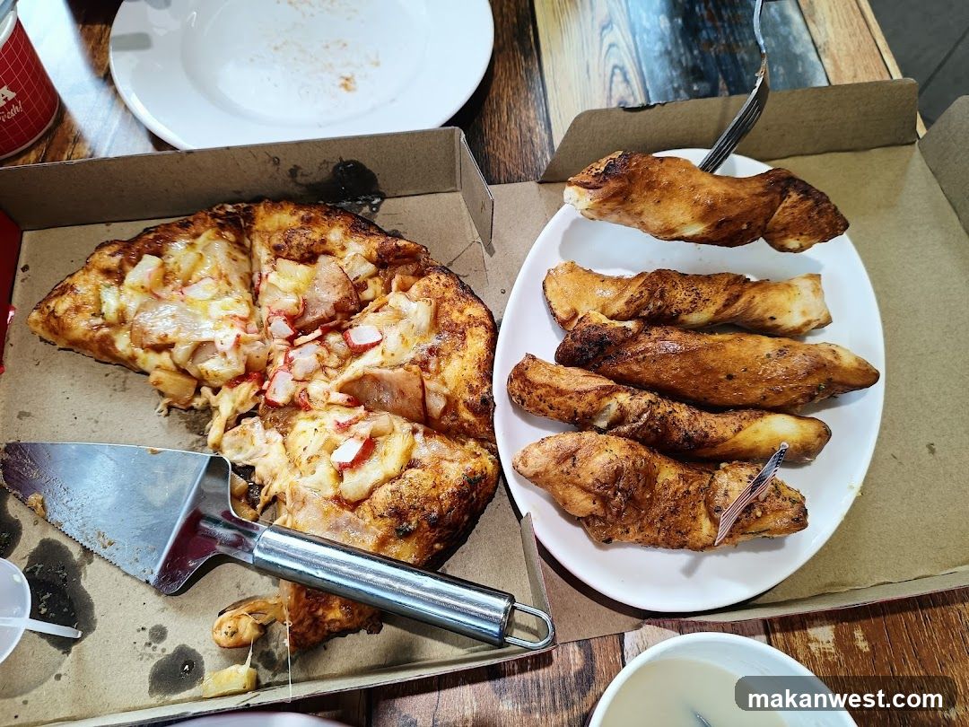 Pizza and Chicken Wings Meal