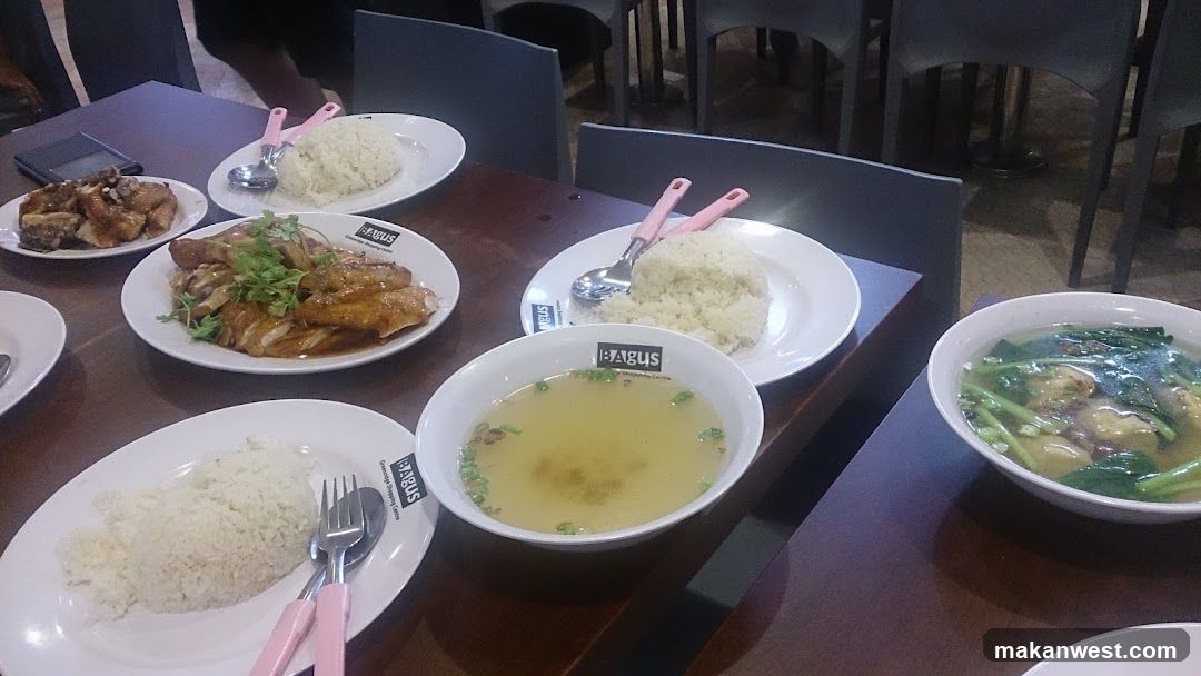 Dining Table with Thai Food