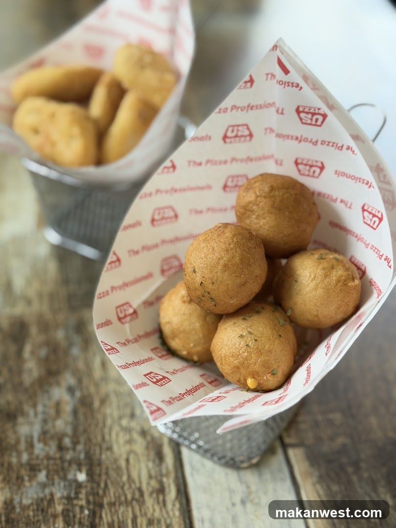 Fried Snacks in Paper Cups