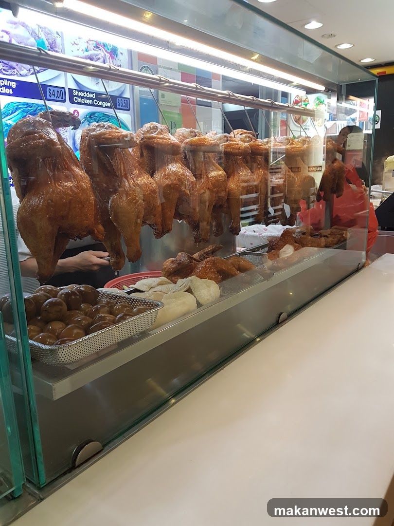 Roasted Chicken Display