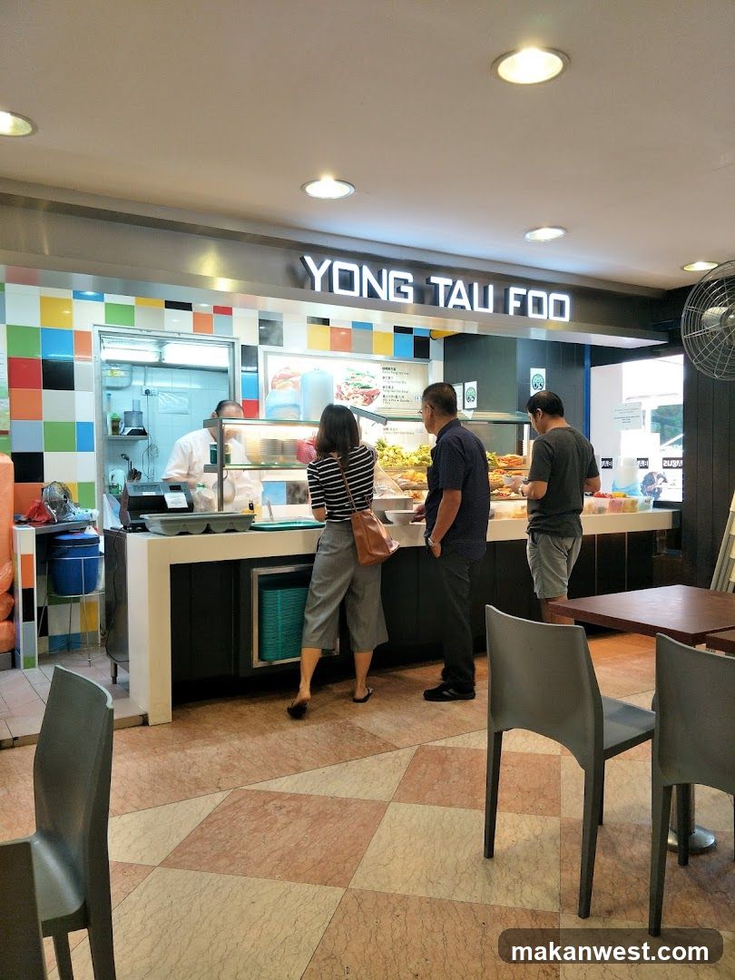 Yong Tau Foo Stall Interior