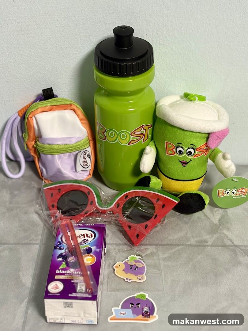 Boost Juice Merchandise Display