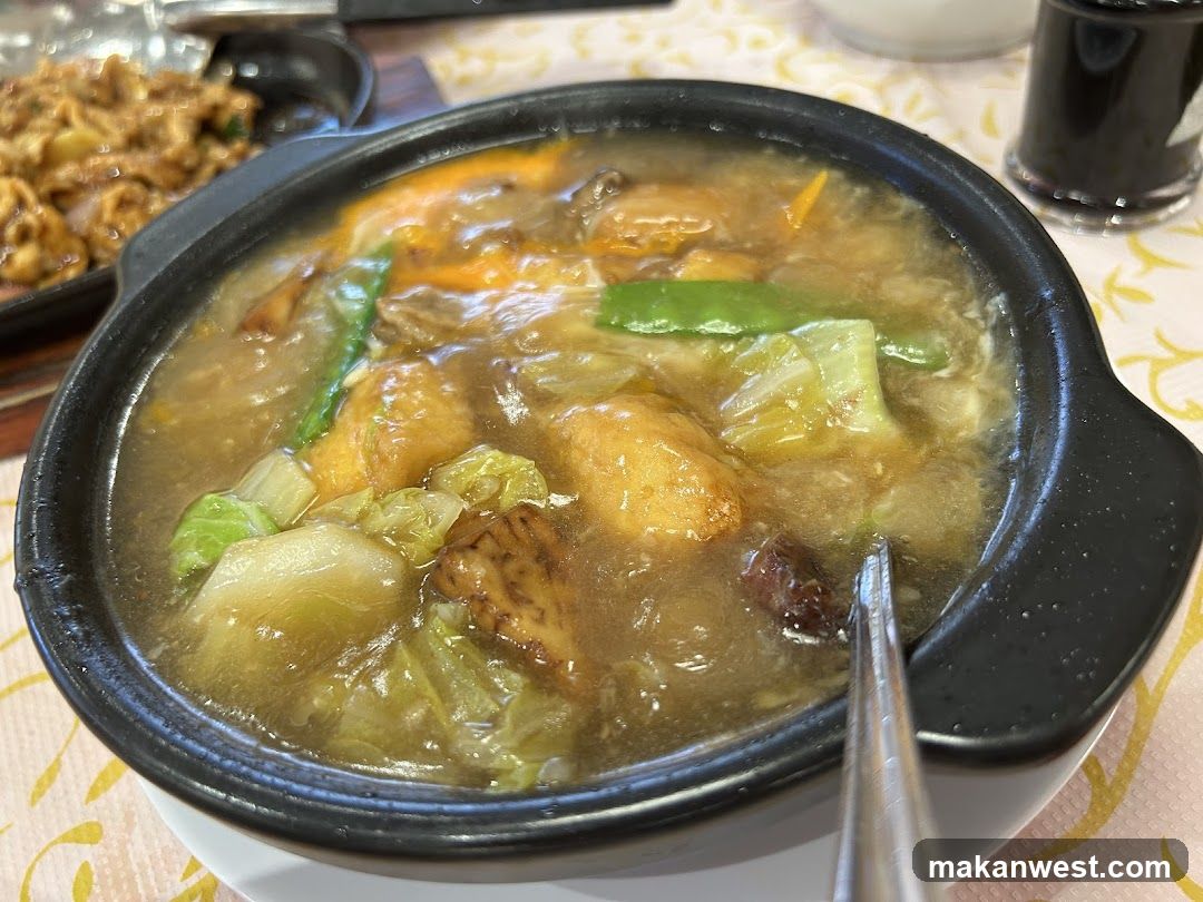 Stew in a clay pot