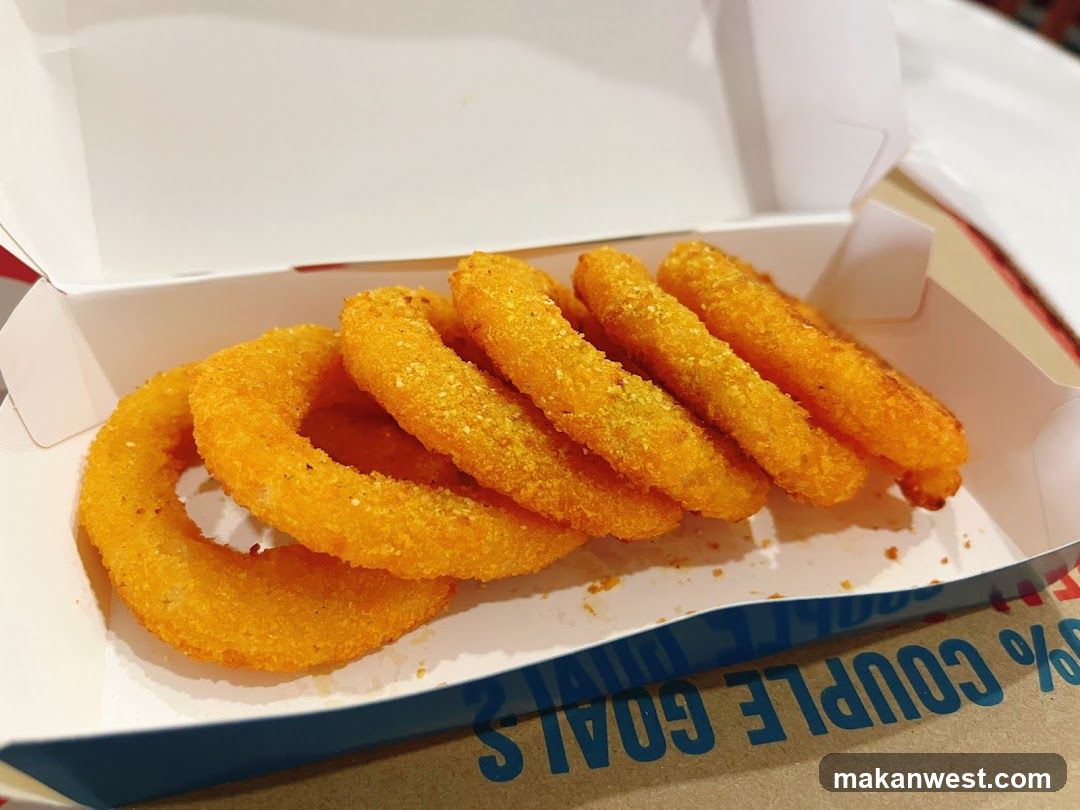 Fried Onion Rings in Box