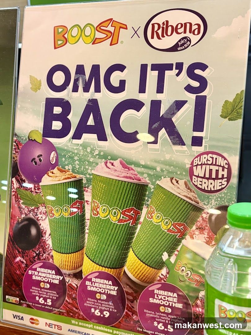 Boost Ribena Smoothie Ad