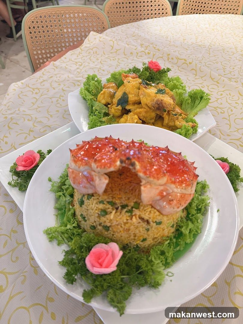 Crispy Crab and Fried Rice Dish