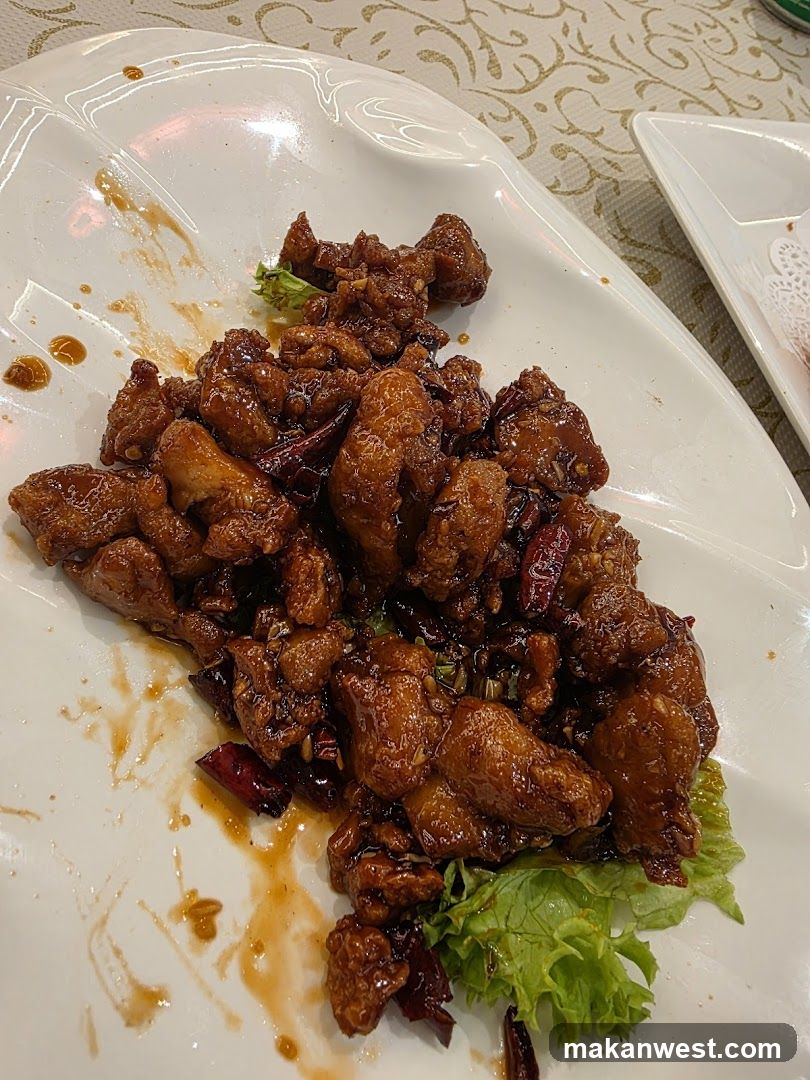 Sichuan-style Stir-fried Chicken with Dried Chilies