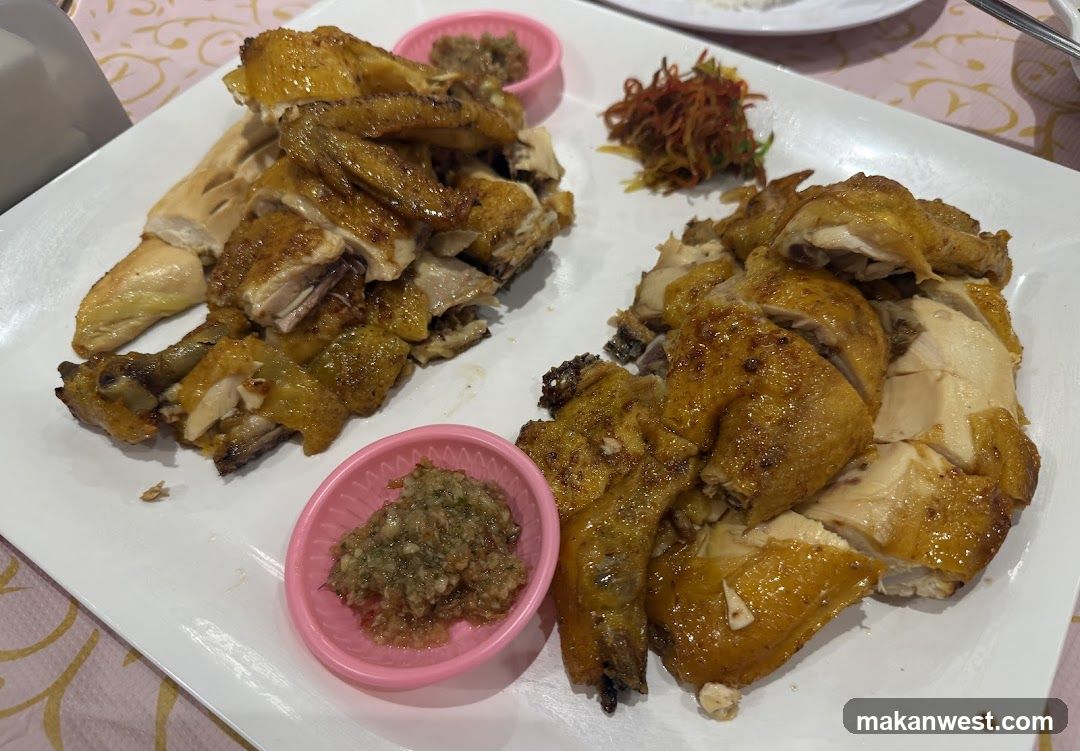 Roasted Chicken Platter with Sauces