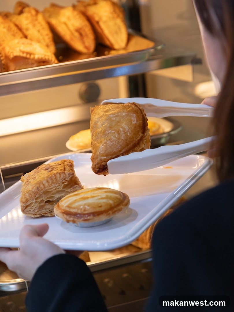 Pastry Selection at a Bakery