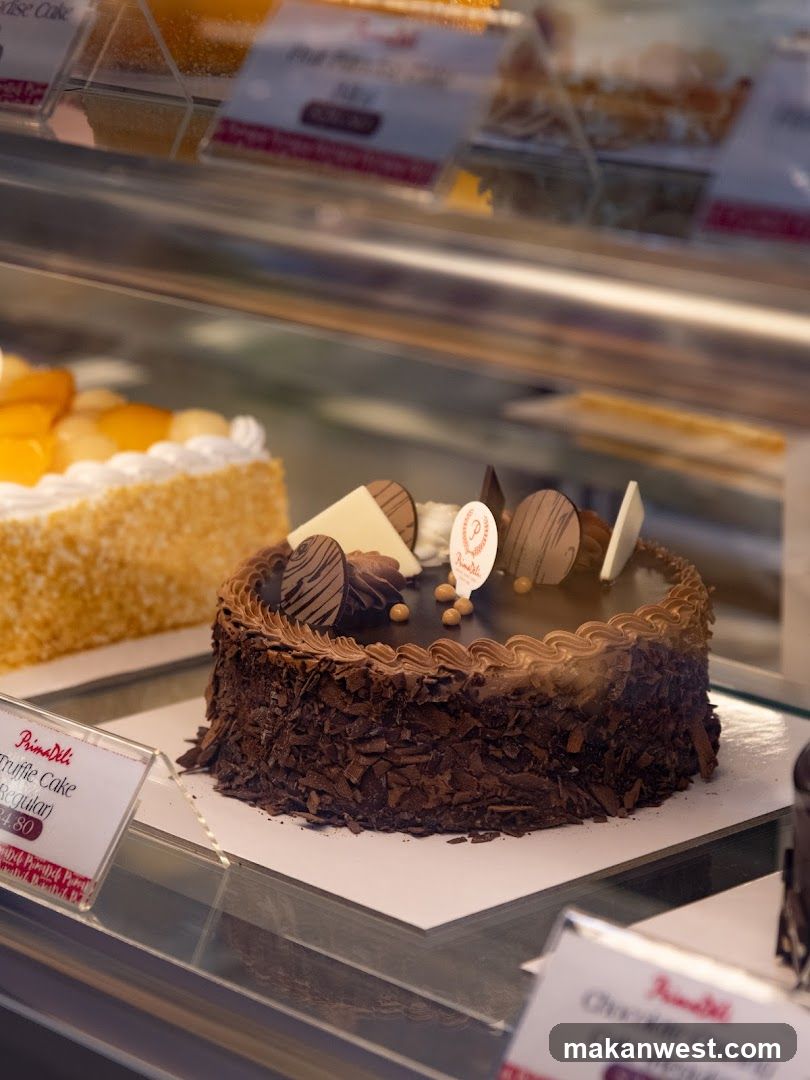 Chocolate Cake Display