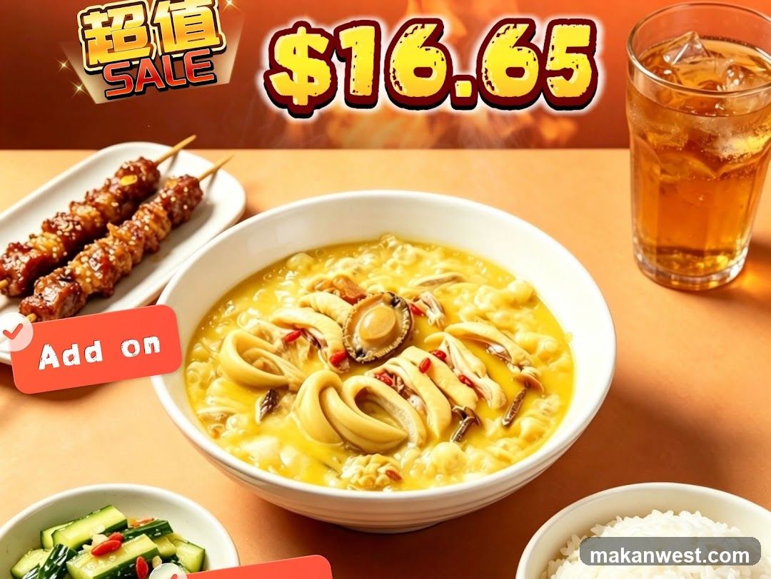 Food Ad with Sale Banner