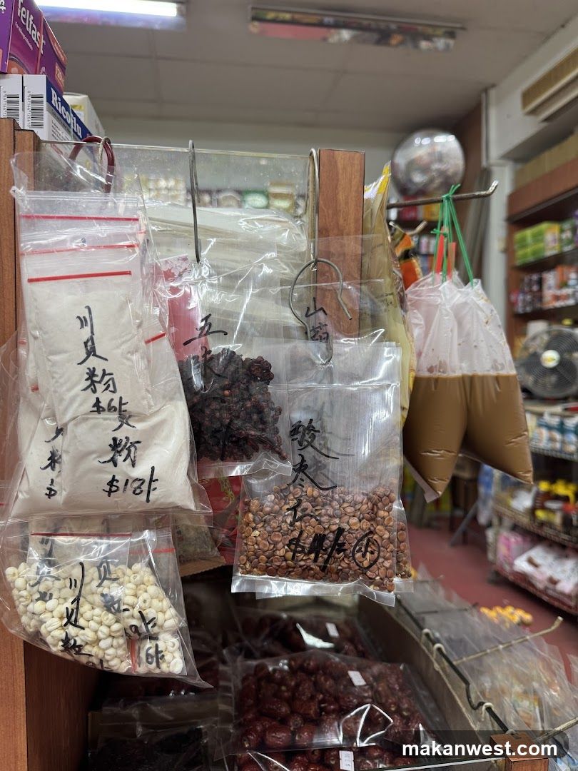 Spices and Ingredients Display
