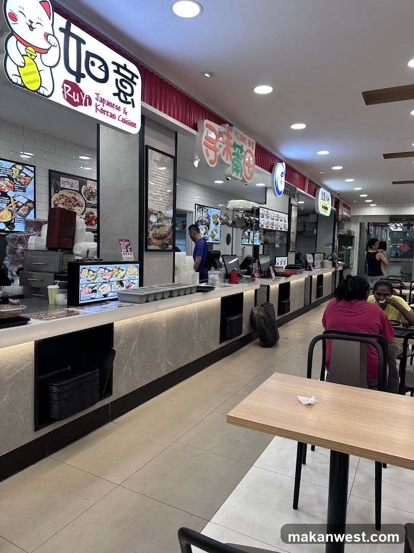 Restaurant Interior with Counter Service