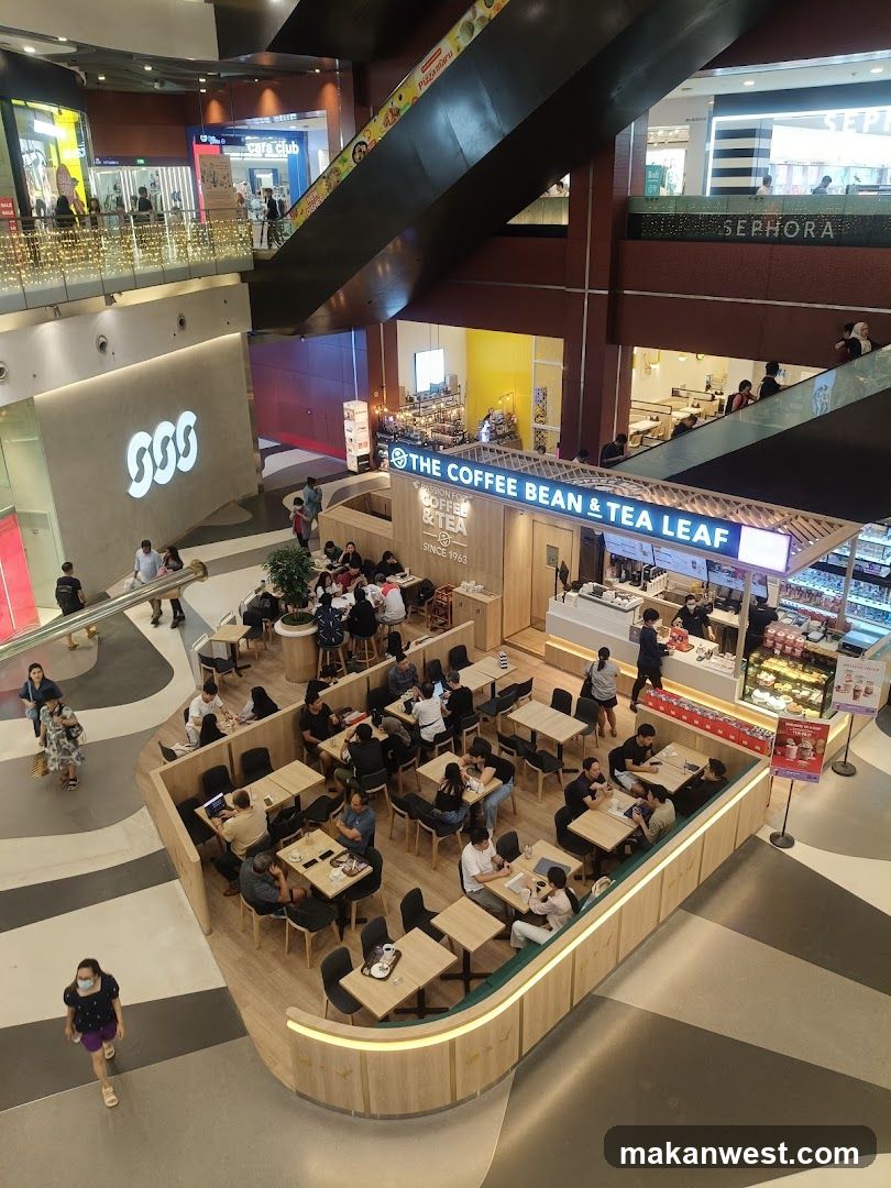 Shopping Mall Interior View