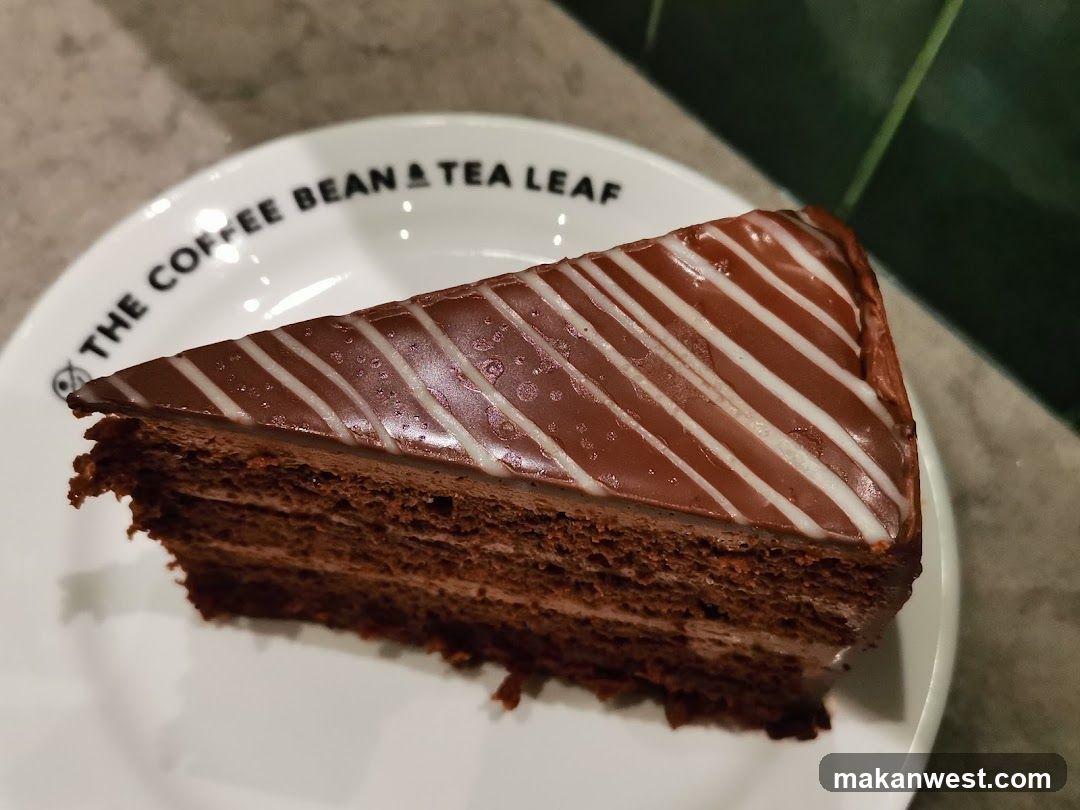 Chocolate Cake Slice