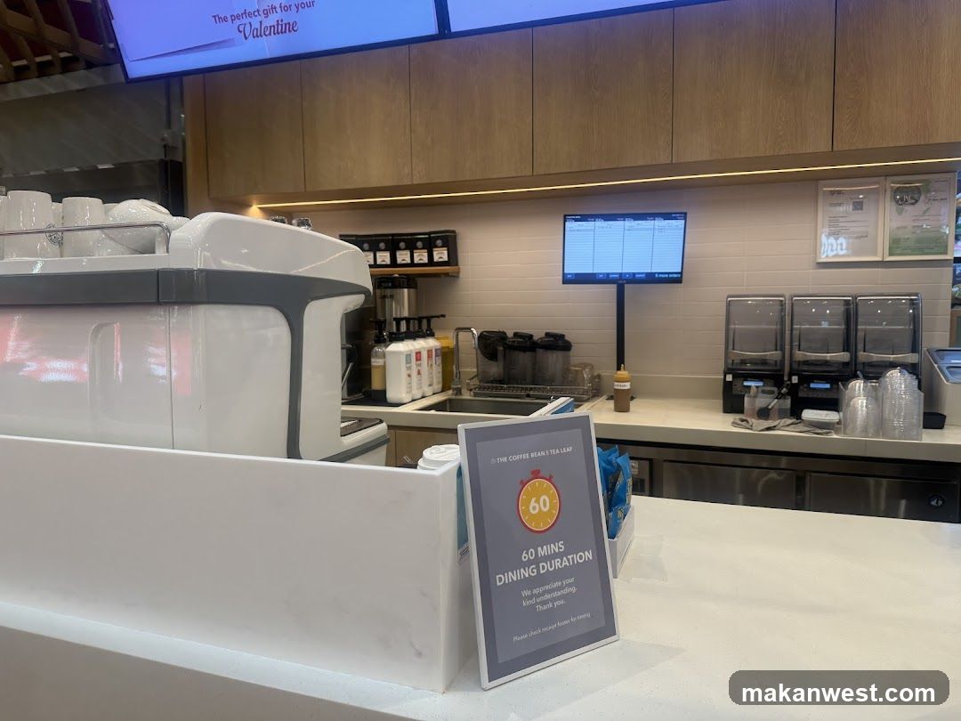Coffee Shop Interior Counter View