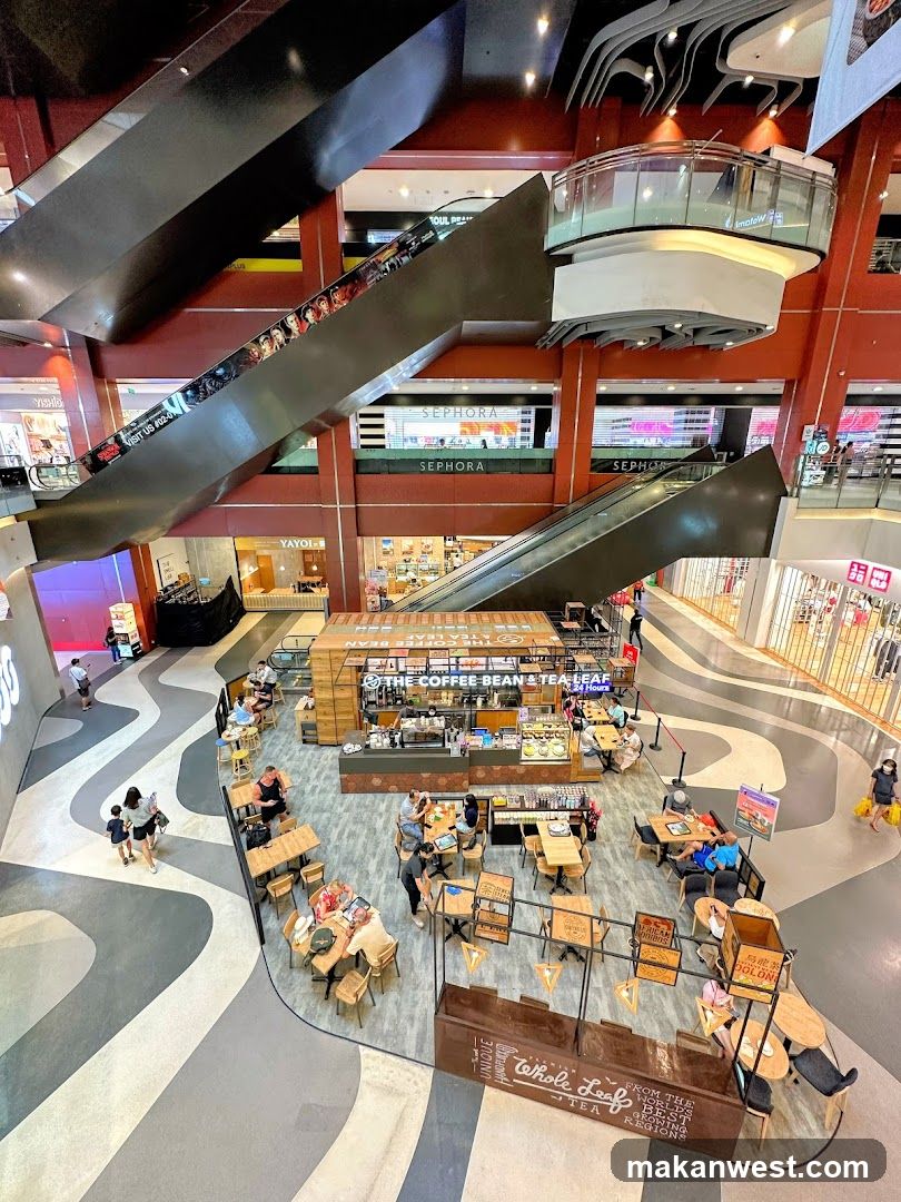 Mall Interior Food Court