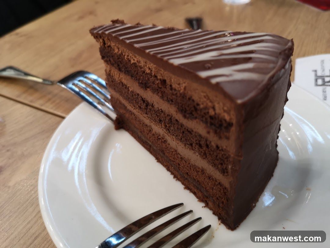 Chocolate Cake Slice